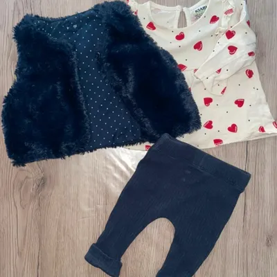 Ensemble 3 mois 62 cm Kiabi 